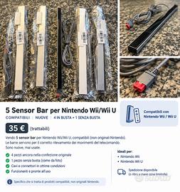Sensor bar wii/wii U compatibili