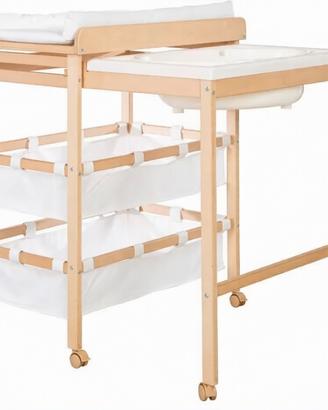 Fasciatoio per Bambini e Neonati + Vasca da Bagno