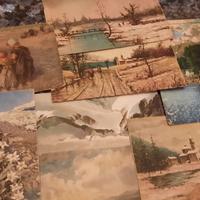 cartoline anni 40,varie.lotto 730