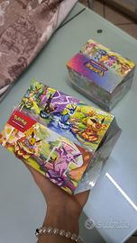 Box mini tin sealed pokemon evoluzioni prismatiche