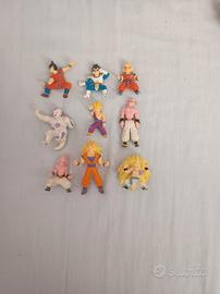 Lotto 9 Mini Figures Dragon Ball Vintage Edicola
