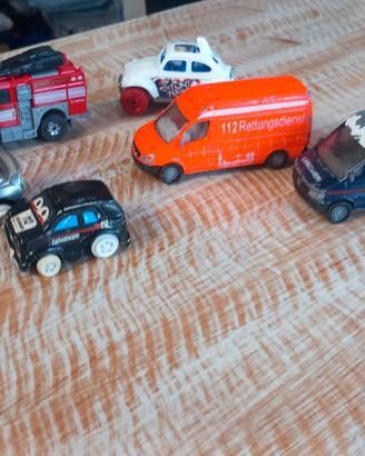 Lotto 6 Modellini Macchinine - Vintage toys 