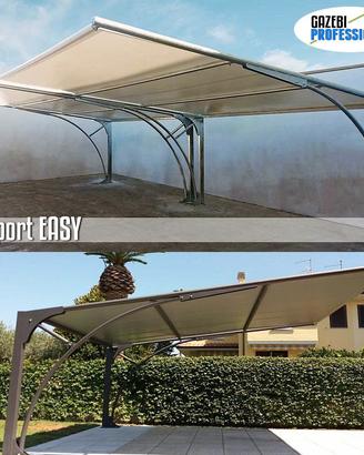Gazebo copertura carport posto box auto telo PVC