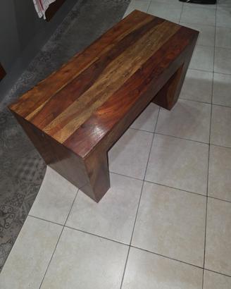 1 Panca etnica in legno