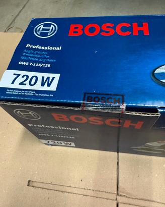 Smerigliatrice Bosch GWS 7-115  Nuova 