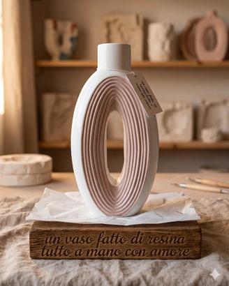 vaso in resine