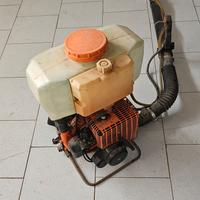 atomizzatore soffiatore con prodotto