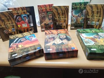 cofanetti videocassette Sandokan 