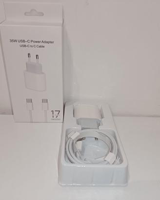 Caricabatterie Rapido 35W USB-C con Cavo USB-C a U