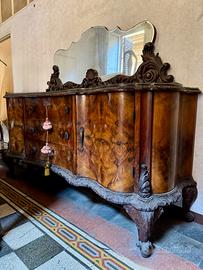 Mobile da Salone Antico in legno palissandro