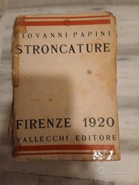 giovanni papini, stroncature 1920