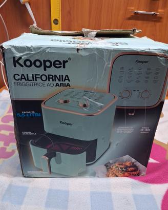 Friggitrice ad aria Kooper California nuova 5.5lt