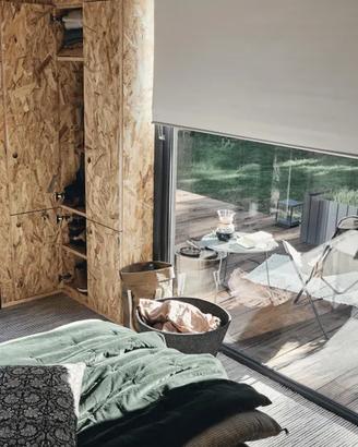 Tenda a rullo oscurante INSPIRE bianco 200x250cm