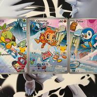 Pokemon primi compagni d’avventura Trio sinnoh