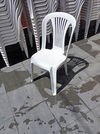 Sedie in plastica per giardino