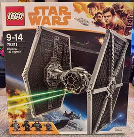 LEGO Star Wars 75211 TIE Fighter Nuovo MISB