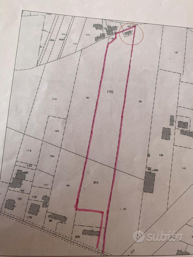 Terreno parzialmente edificato con progetto - Vista 3
