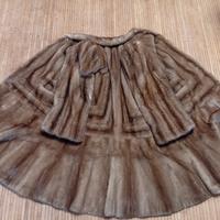 Cappotto lungo in visone