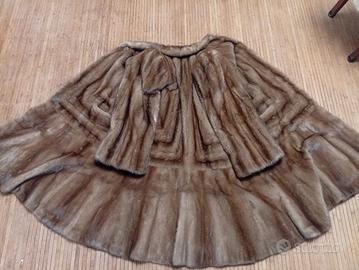 Cappotto lungo in visone