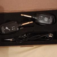 TRASMETTITORE E RICEVITORE PER CHITARRA WIRELESS 