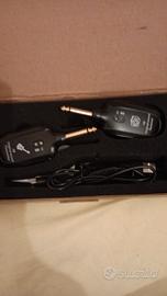 TRASMETTITORE E RICEVITORE PER CHITARRA WIRELESS 