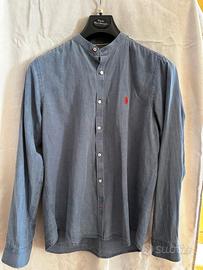 Camicia misto lino Polo Club uomo taglia M