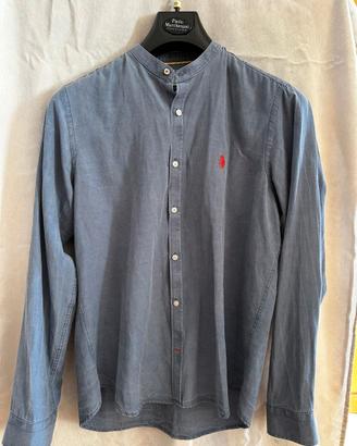 Camicia misto lino Polo Club uomo taglia M