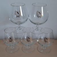 CALICI IN CRISTALLO COGNAC-BRANDY COLLEZ. NAPOLEON