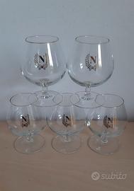 CALICI IN CRISTALLO COGNAC-BRANDY COLLEZ. NAPOLEON