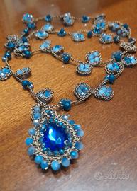 collana blue-bronze