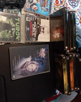 ps3 slim joypad e serie tv