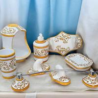 servizio bagno in ceramica vieetrese