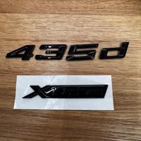 BMW 435 d xdrive scritta nera