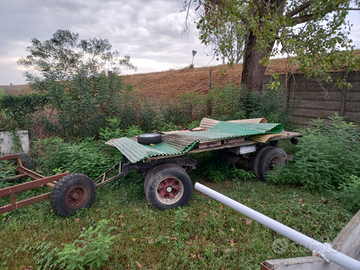 Carrello agricolo portabarca