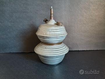 Lampada a carburo d’epoca - elettrificata