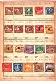 EL SALVADOR NUOVI E USATI 10 PAGINE 200 FRANCOBOLL