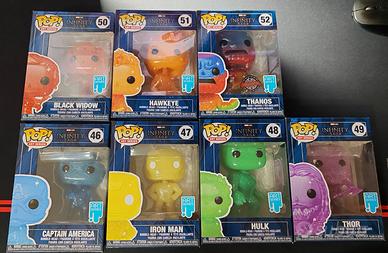 Funko Pop! Marvel The Infinity Saga (Set di 7)