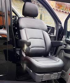 Sedile auto disabili elettrico girevole + carrello