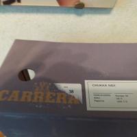 Scarponcini CARRERA n.38 donna colore beige