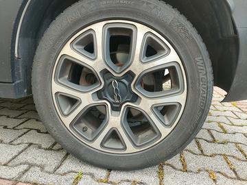 4 cerchi 4 gomme Fiat 500x