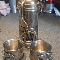 (VENDUTA) vecchia caffettiera ad alcool " STELLA" 