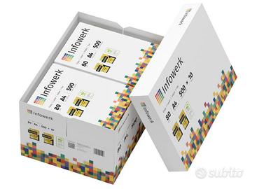 Carta per stampante, 5000 fogli, 10 x 500 cm, form