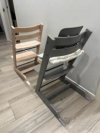 2 sedia seggiolone STOKKE tripp trapp