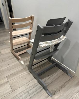 2 sedia seggiolone STOKKE tripp trapp