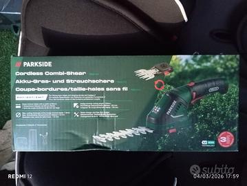 Tagliasiepe cesoia Parkside ricaricabile