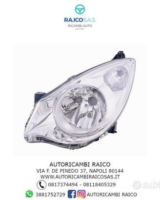 Faro Fanale Proiettore Opel Agila 2008