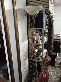 lampada in ferro battuto