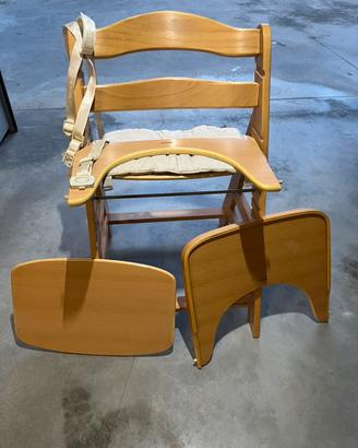Seggiolone Pappa legno