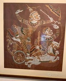Quadro Guerrieri Thailandia Indonesia