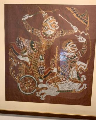 Quadro Guerrieri Thailandia Indonesia
